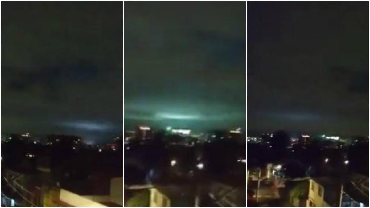 Te explicamos qué son las luces de terremoto o triboluminiscencia, un fenómeno que ocurre durante algunos sismos nocturnos