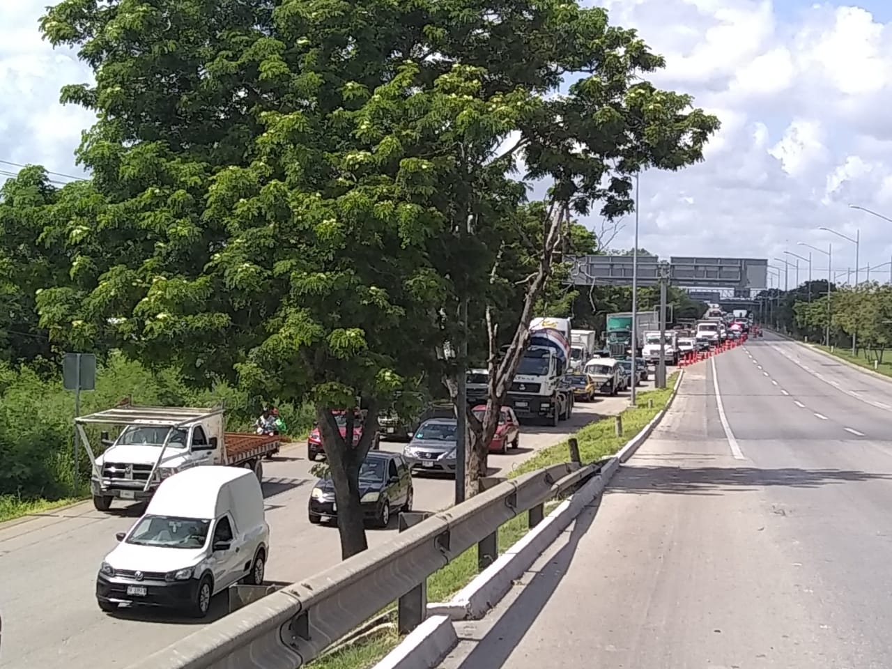 Se desconoce cuánto tiempo durarán los trabajos en el puente de la 42 Sur del Periférico de Mérida