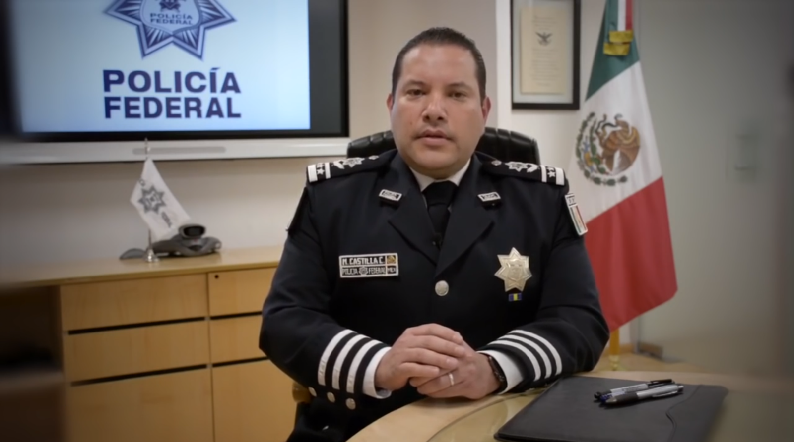 Manelich Castilla Craviotto fue el Comisionado General de la Policía Federal en el sexenio de Enrique Peña Nieto