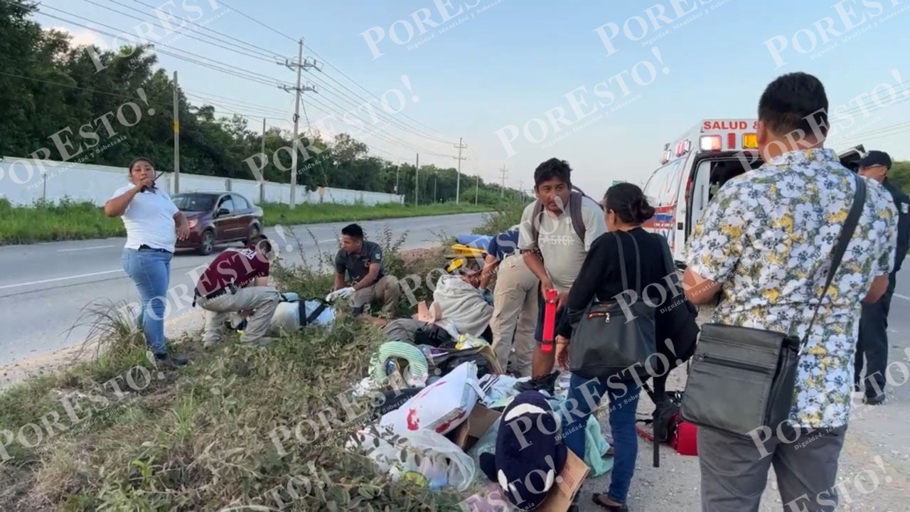 Podría tratarse de una familia que llegó a Quintana Roo a vacacionar