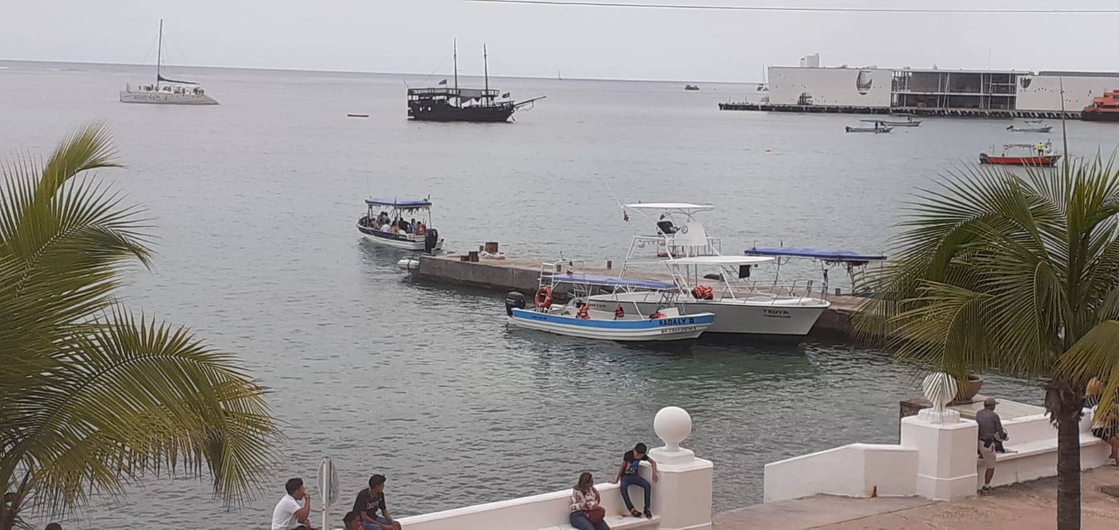 Las embarcaciones menores deberán permanecer atracadas en los muelles de Cozumel debido a la cercanía del Huracán Ian a Quintana Roo