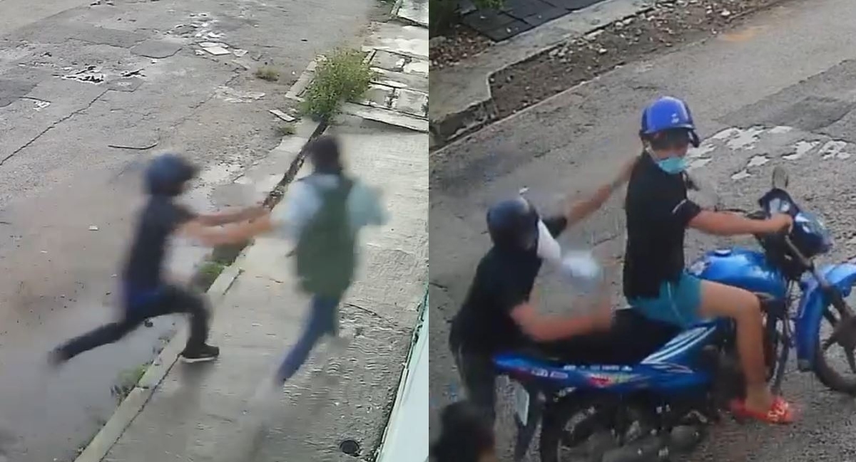 Joven se salva de ser asaltada por dos hombres en Vergel 2 de Mérida: VIDEO