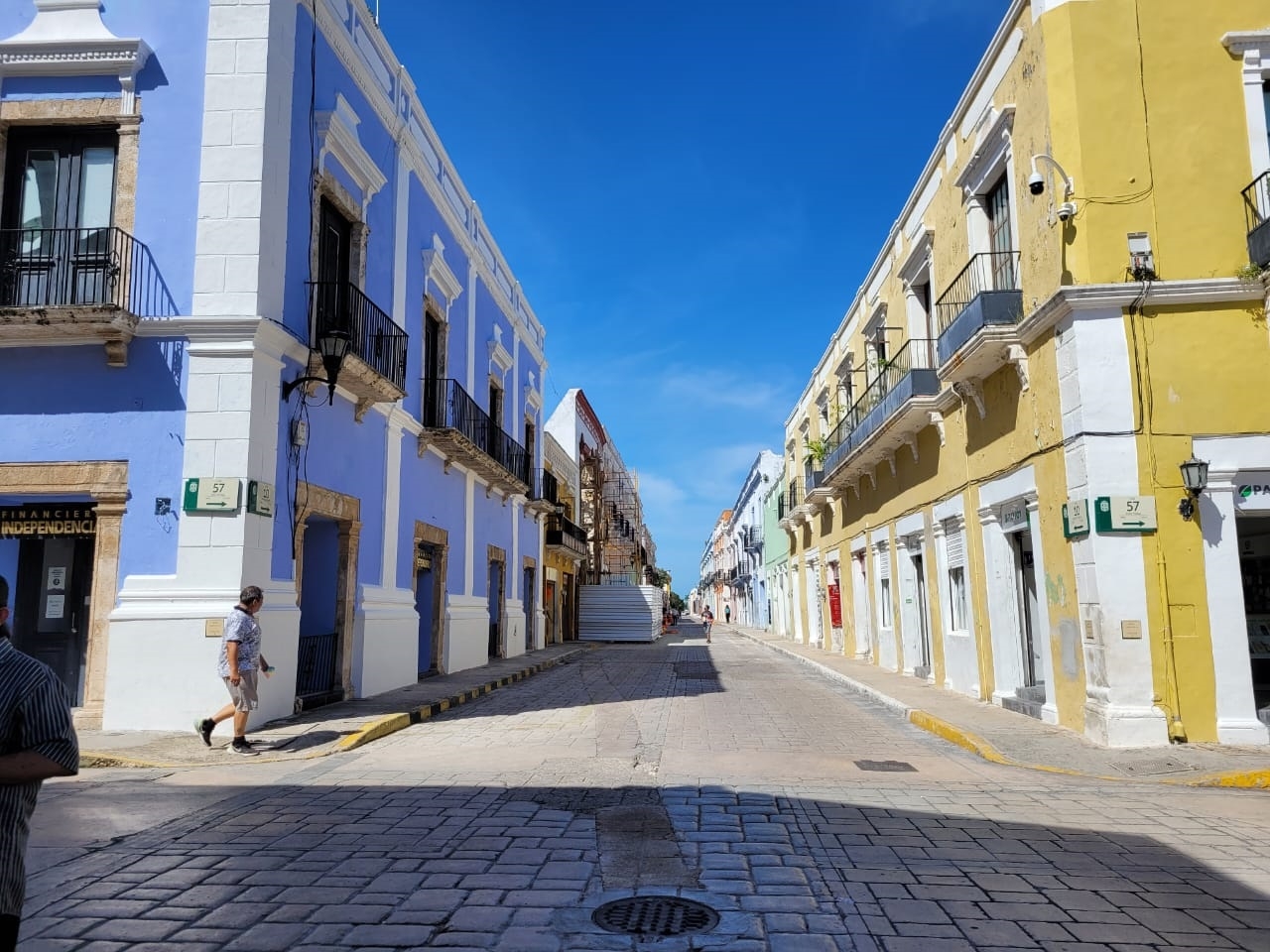 En agosto pasado colapsó una fachada de la calle 10