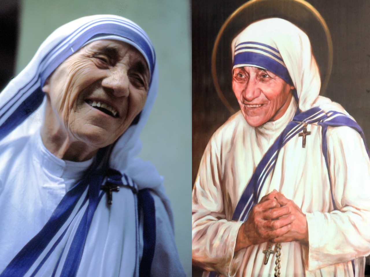 La Madre Teresa de Calcuta fue beatificada por Juan Pablo II el 19 de octubre de 2003, instaurando el 5 de septiembre como su fiesta patronal