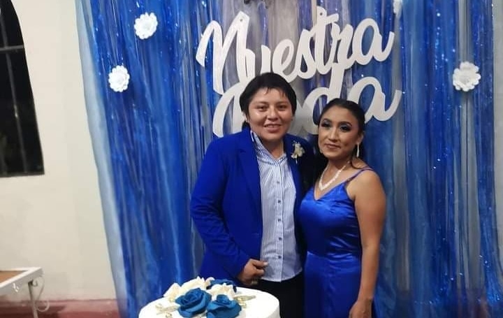 Erika Blanco López y Jessi Noh Díaz hicieron historia en Acanceh al unir sus vidas en matrimonio