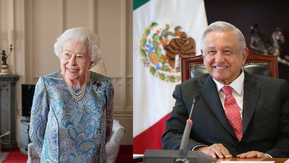 AMLO envió, a nombre del Gobierno de México, sus condolencias a los deudos de la Reina Isabel II