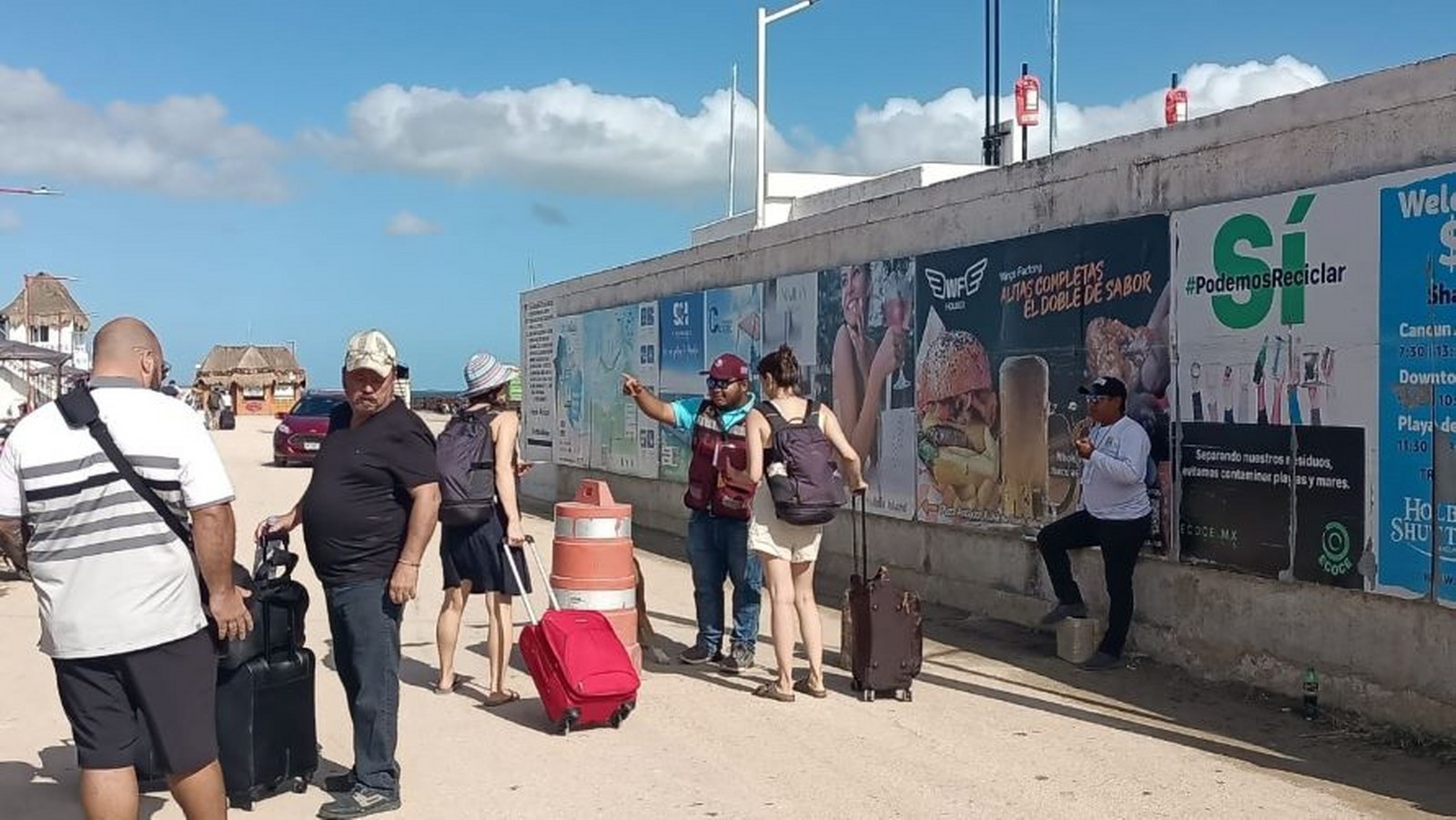 Habitantes en Chiquilá exhortan a los turistas a no pagar por saneamiento