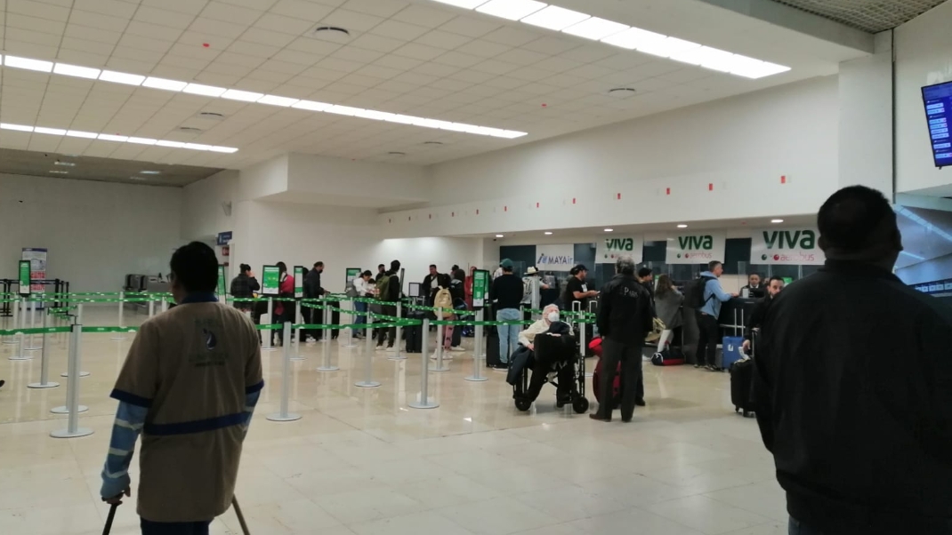 VivaAerobus retrasa llegada del vuelo 1100 CDMX-Mérida este domingo 15 de enero