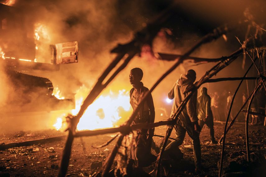 La explosión fue hecha con una bomba casera en el Congo