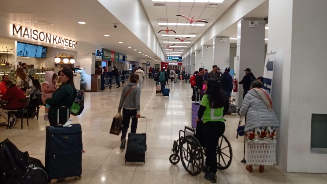 Aeroméxico cancela vuelo 875 de Mérida al aeropuerto de Santa Lucía