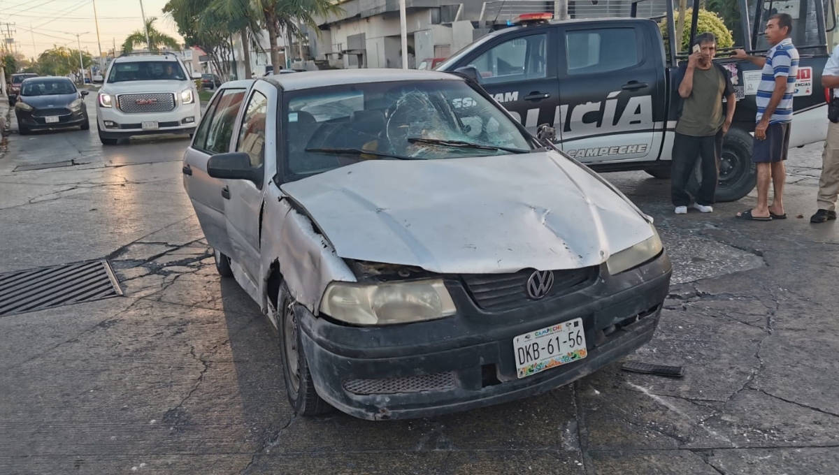 Mujer resulta gravemente herida tras accidente en Ciudad del Carmen