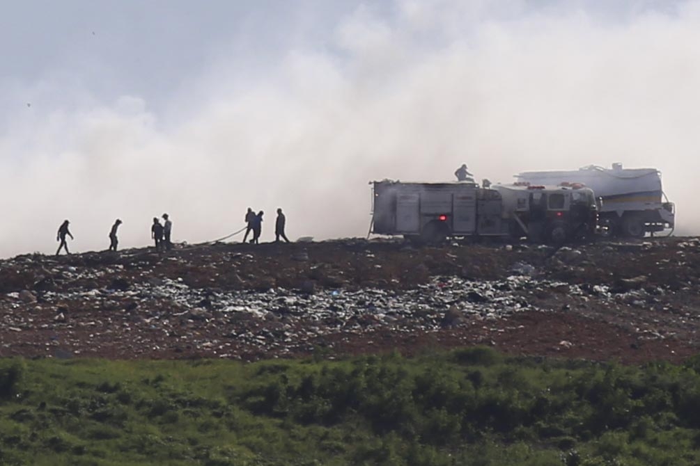 Ayuntamiento de Renán Barrera 'perdona' a empresa por incendio en el basurero de Mérida