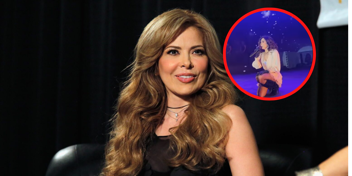 ‘No estás sola’, fans abrazan a Gloria Trevi quien rompe en llanto en Aguascalientes:VIDEO