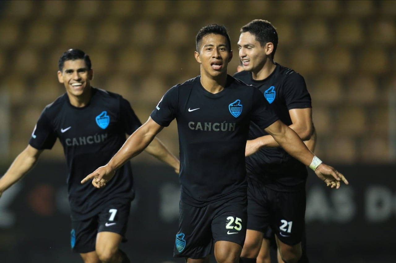 Cancún FC celebra su primer victoria de la tercer jornada del Clausura 2023