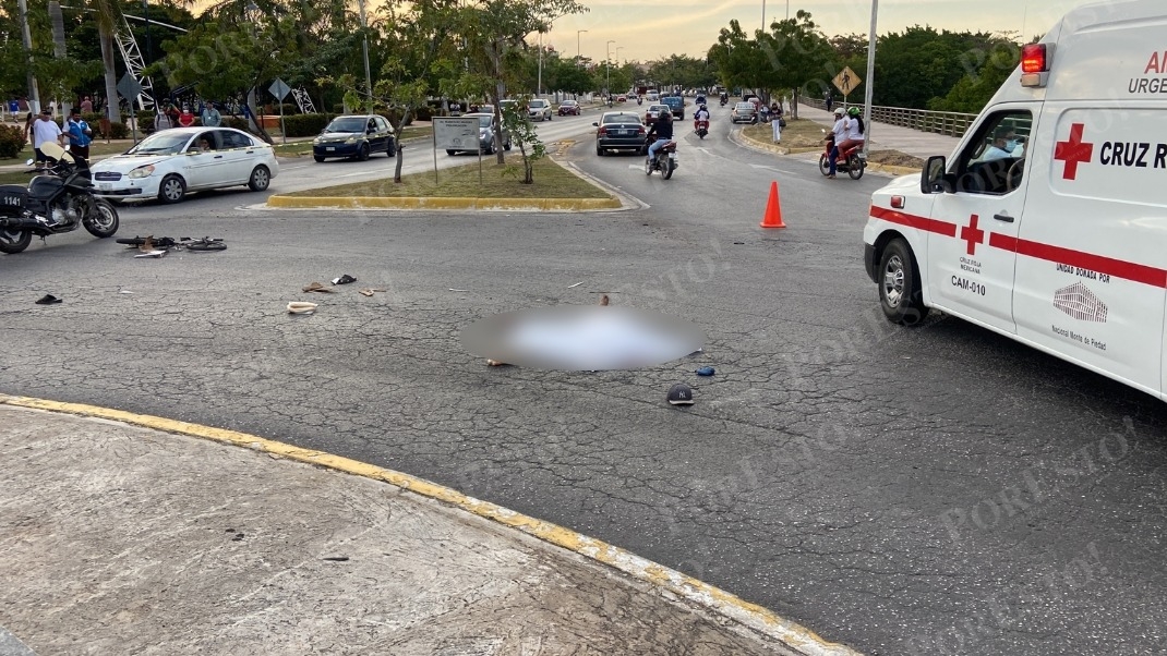 Muere abuelito atropellado por un camión en Campeche: VÍDEO