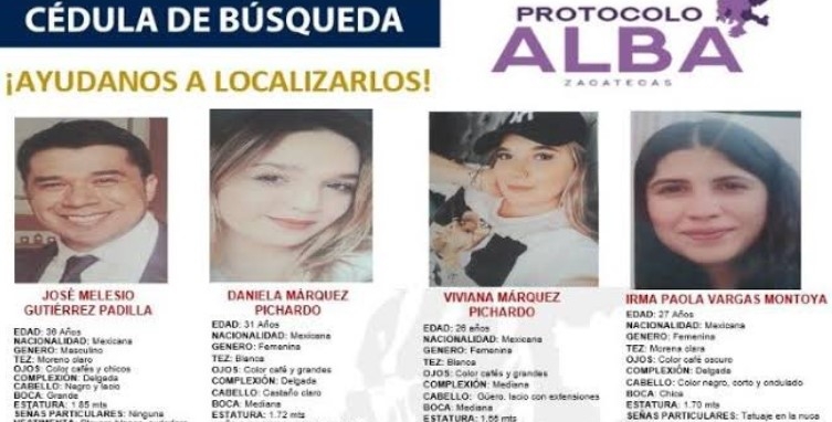 Fueron identificados los cuerpos de los jóvenes desaparecidos