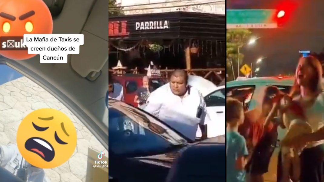 Turistas repudian ataque de taxistas contra Uber en Cancún