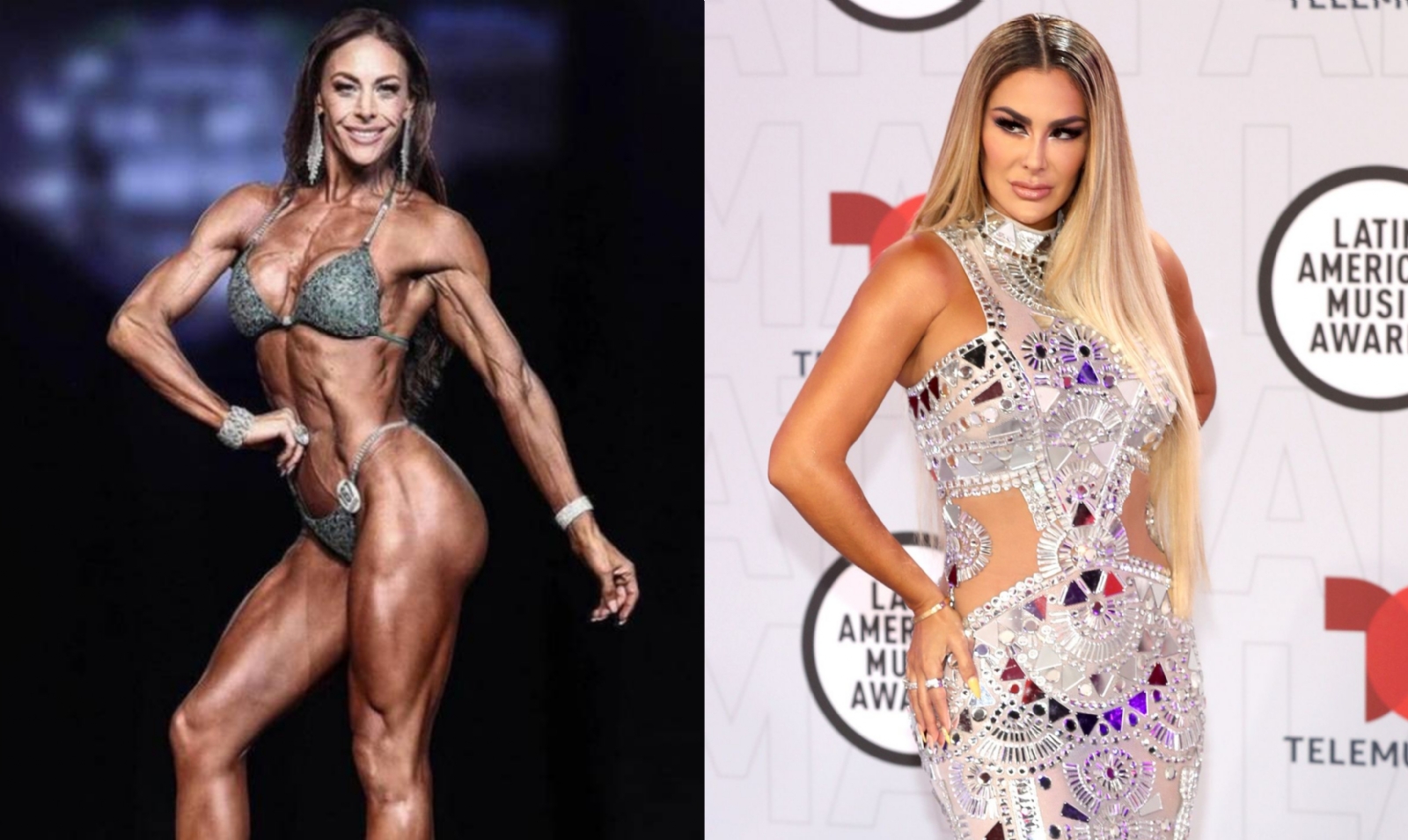 Ninel Conde le hace la competencia a Vanessa Guzmán con marcado abdomen