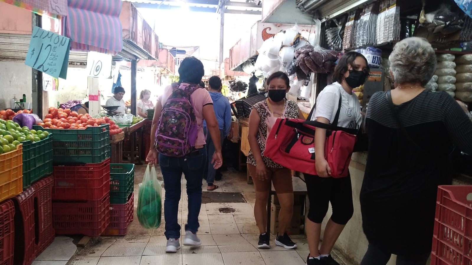 Las compras en mercados de Mérida se han afectado debido al alza en los precios