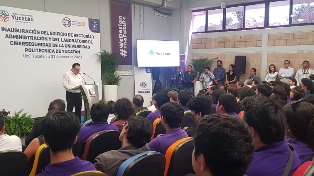 Mauricio Vila inaugura la Rectoría de la Universidad Politécnica de Yucatán: EN VIVO