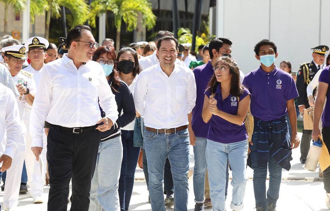 Mauricio Vila inauguró 2 laboratorios y edificios administrativos en la Universidad Politécnica de Yucatán