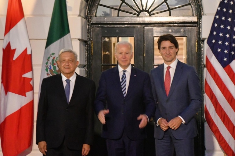 Cumbre de Líderes de América del Norte: Definen agenda de AMLO, Biden y Trudeau en México