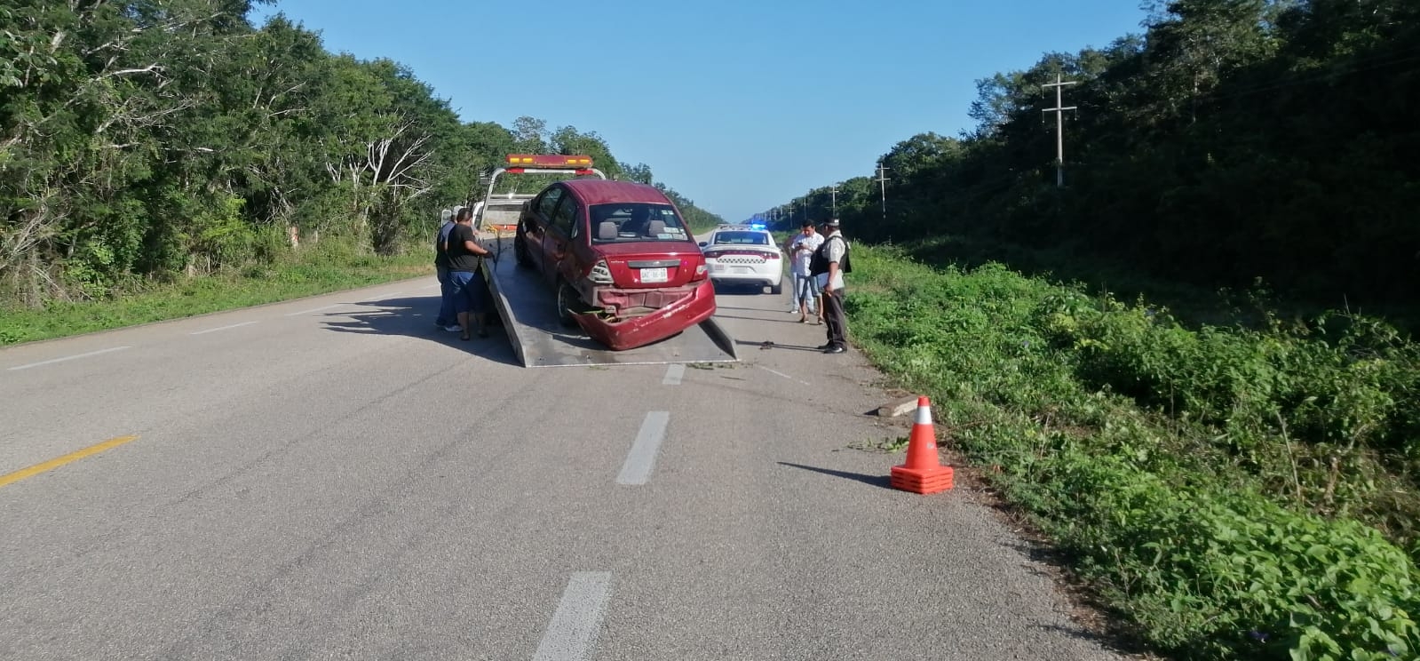 Solo hubo daños materiales de consideración y sin víctimas que lamentar