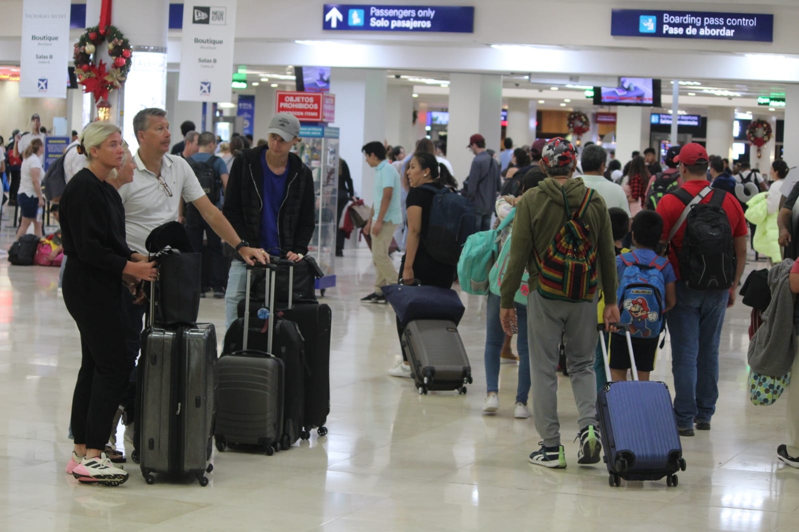 El recinto aéreo del Caribe Mexicano registró 606 operaciones