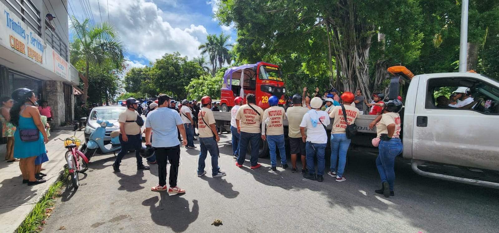 El incidente ocurrió en las avenidas 11 y 30, luego de un operativo realizado por inspectores de Movilidad del Municipio