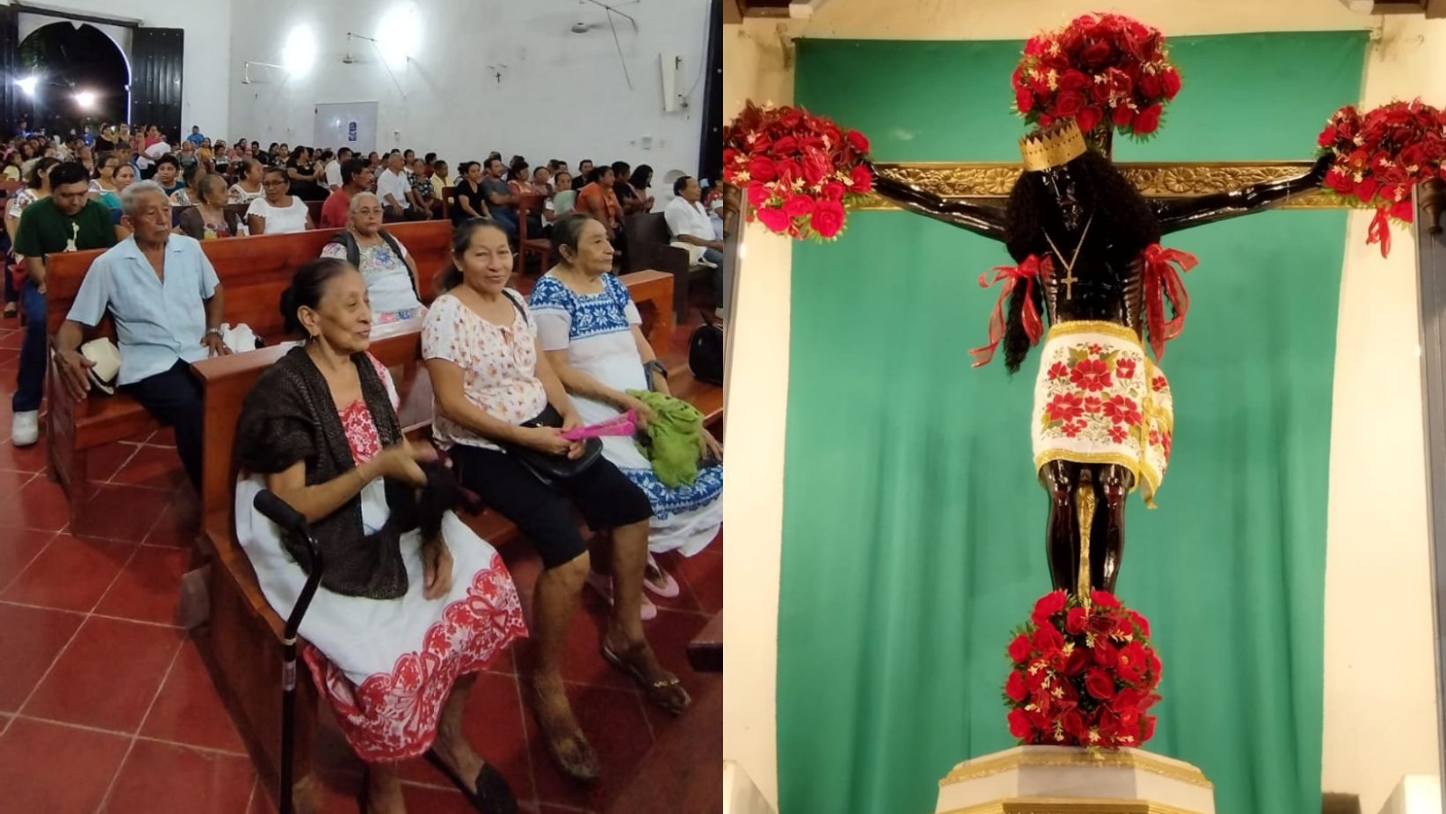 Petición del Cristo Negro en Citilcum, Izamal