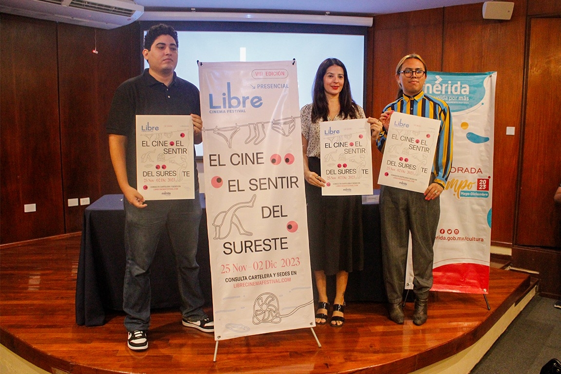 El Libre Cinema Festival 2023 será del 25 de noviembre al 2 de diciembre en Mérida
