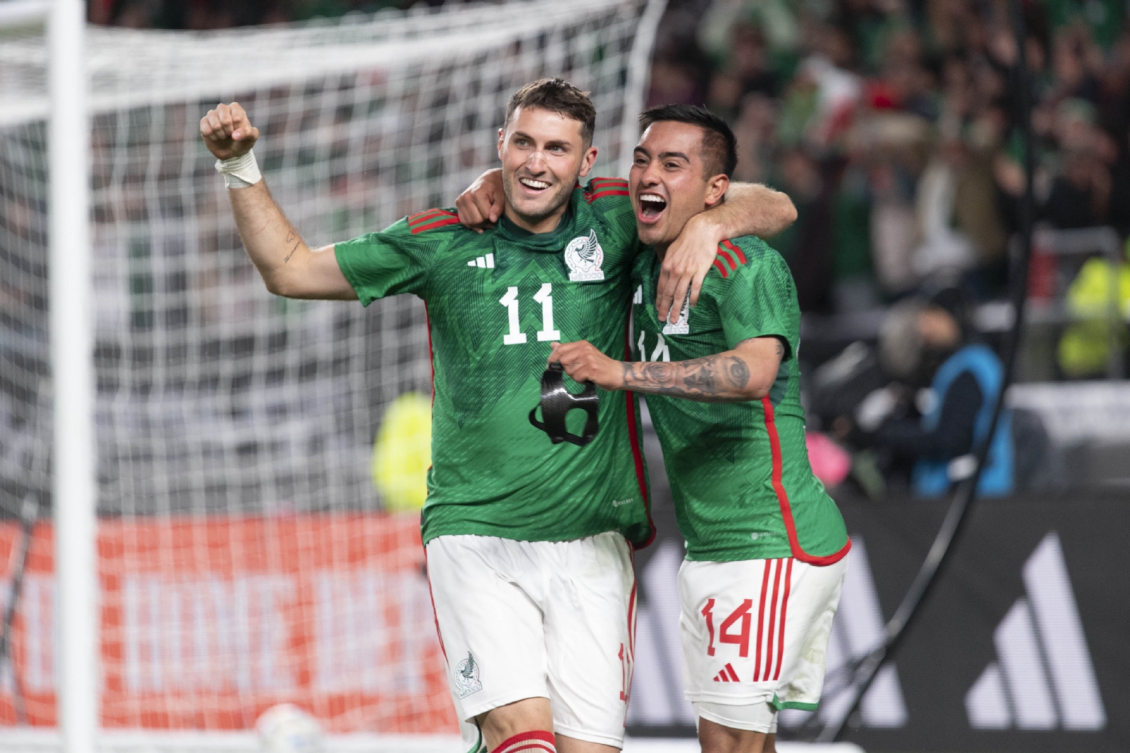 México vs. Alemania: Erick Sánchez anota el segundo gol para el tricolor