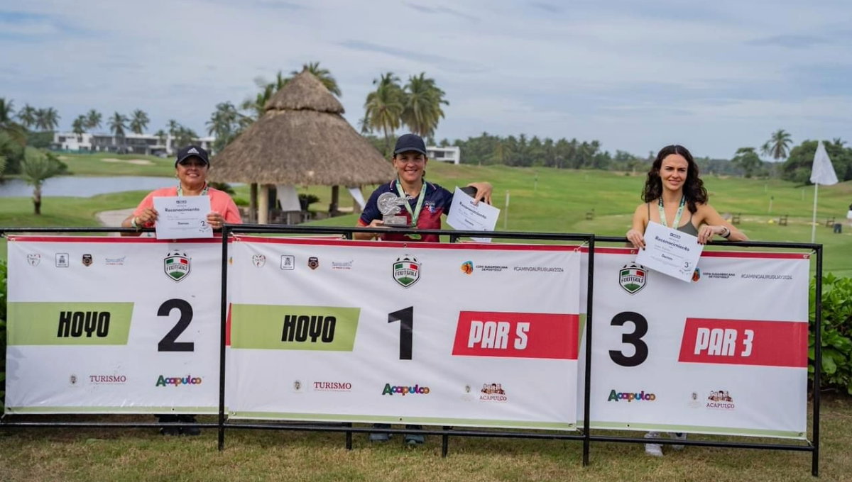 Delegación de Quintana Roo de Footgolf arrasa en campeonato nacional