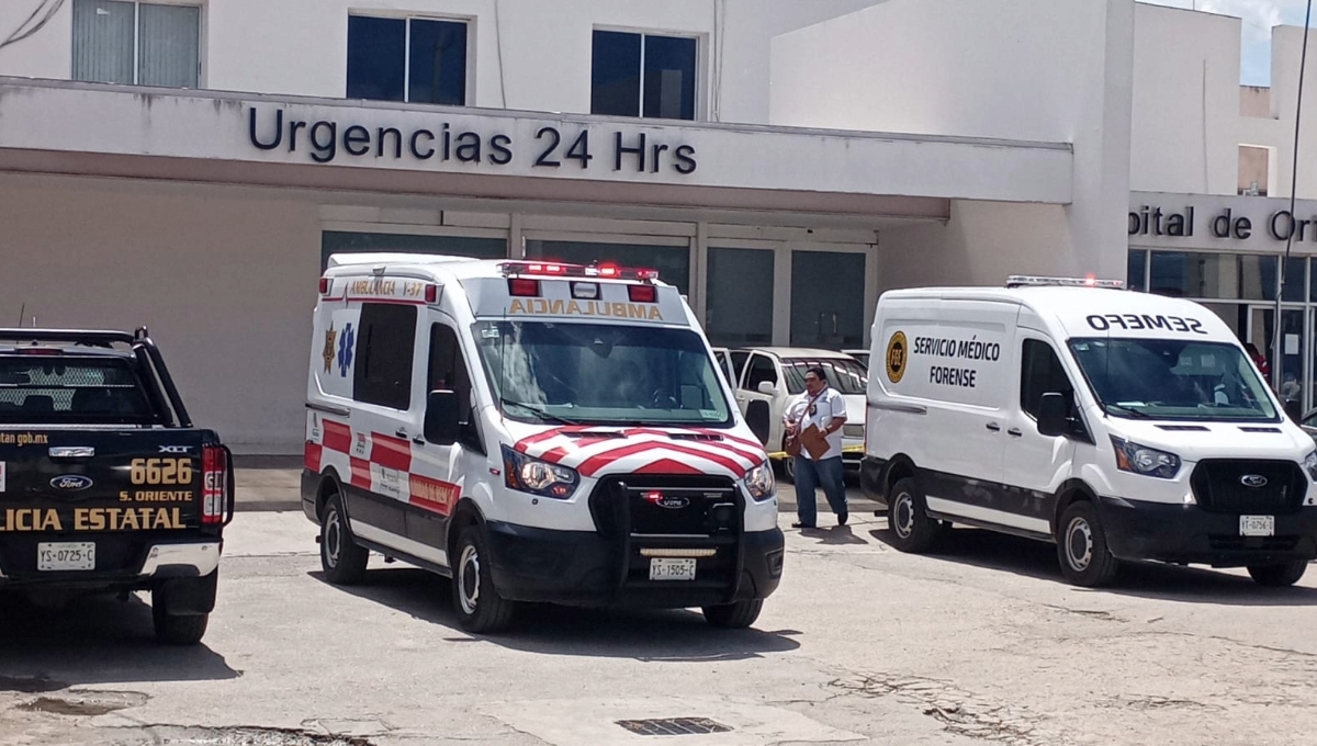 Joven muere en el estacionamiento de la Cruz Roja al Oriente de Mérida