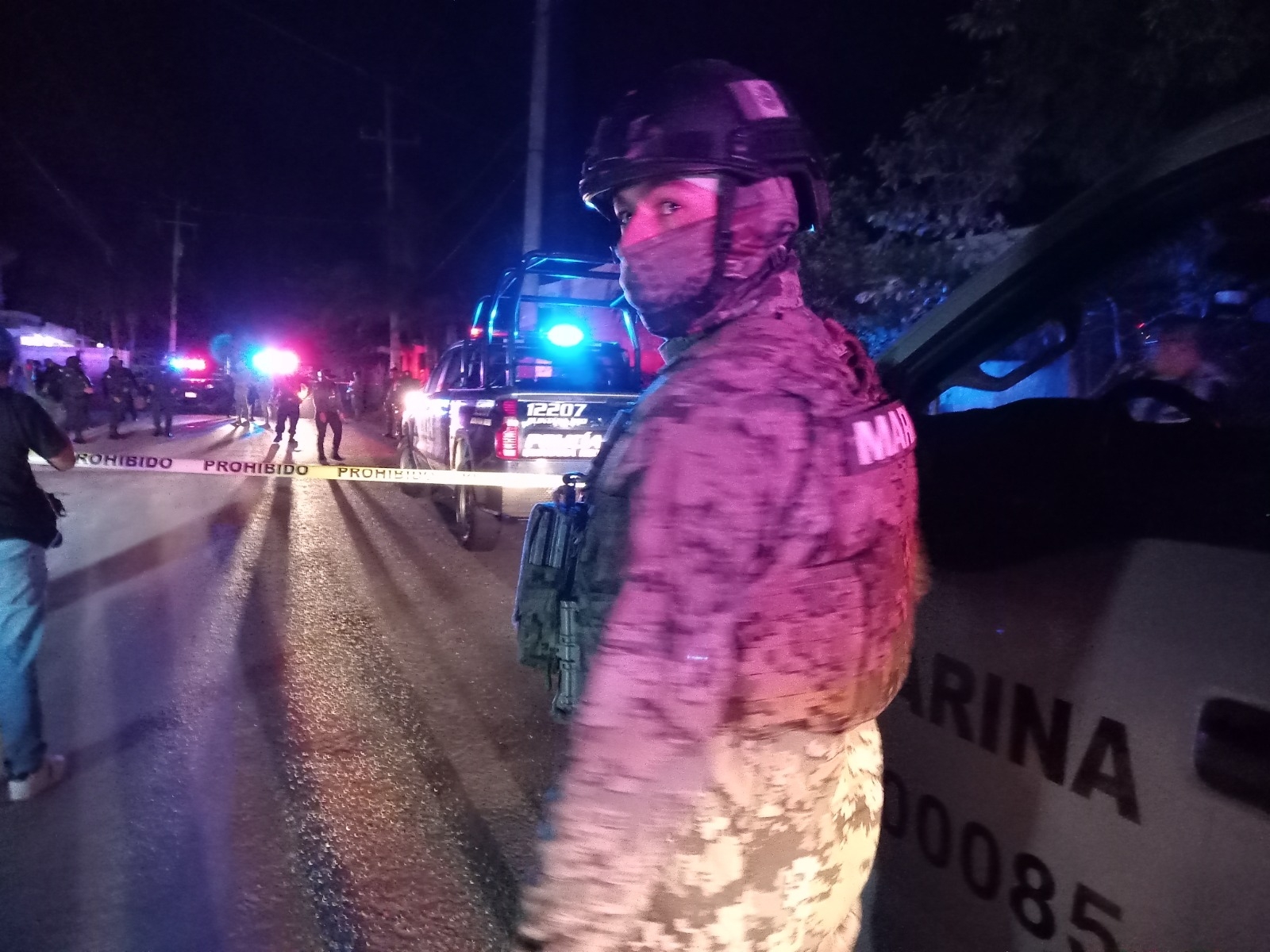 Disparan contra dos hombres en una zona de invasión en Puerto Morelos