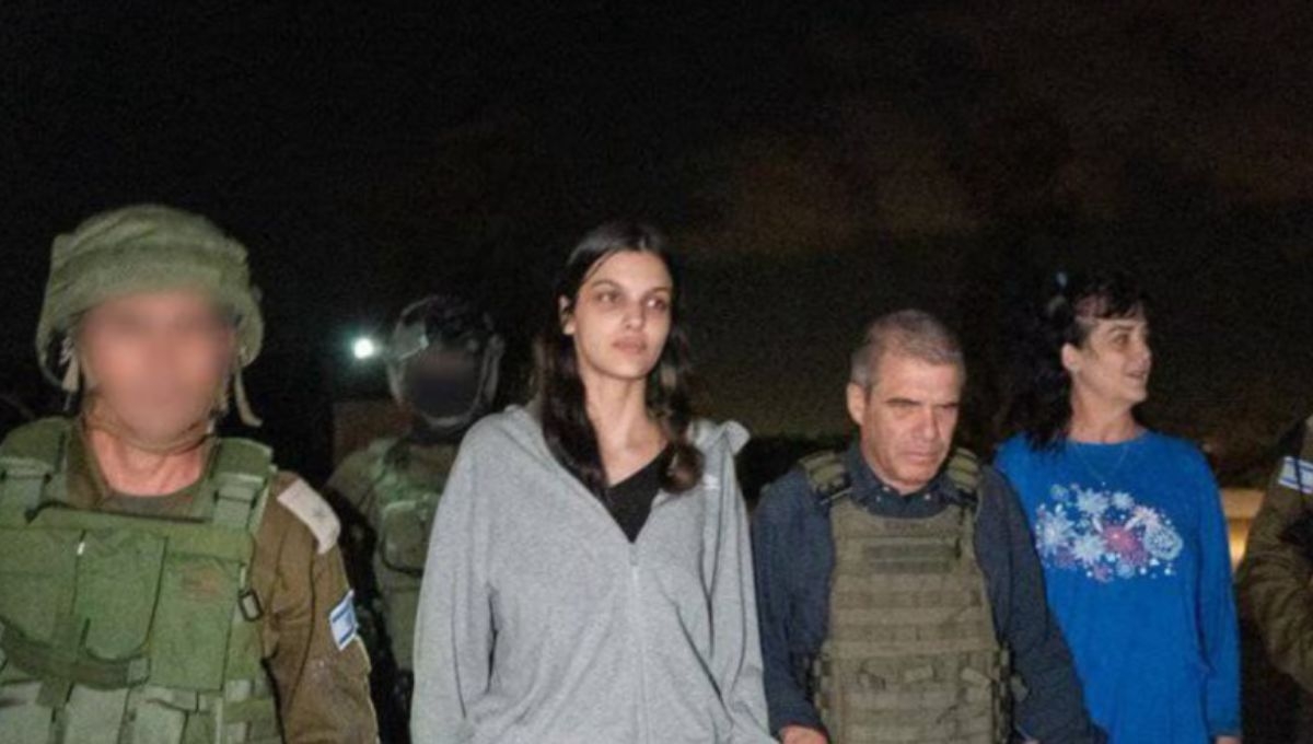 Judith Tai Raanan y Natalie Shoshana Raanan que fueron tomadas como rehénes por hamas el 7 de octubre, fueron liberadas, tras la mediación de Qatar