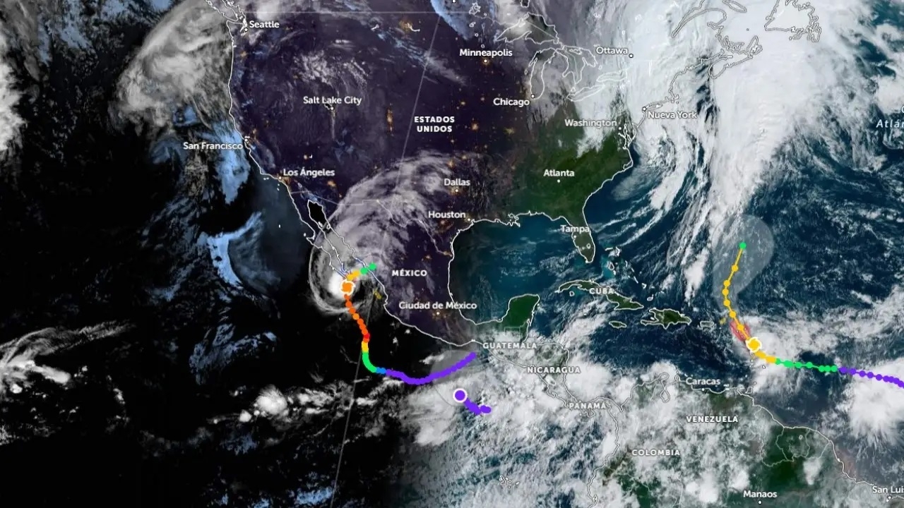 Gobierno de Baja California Sur inspecciona zonas afectadas por Huracán Norma