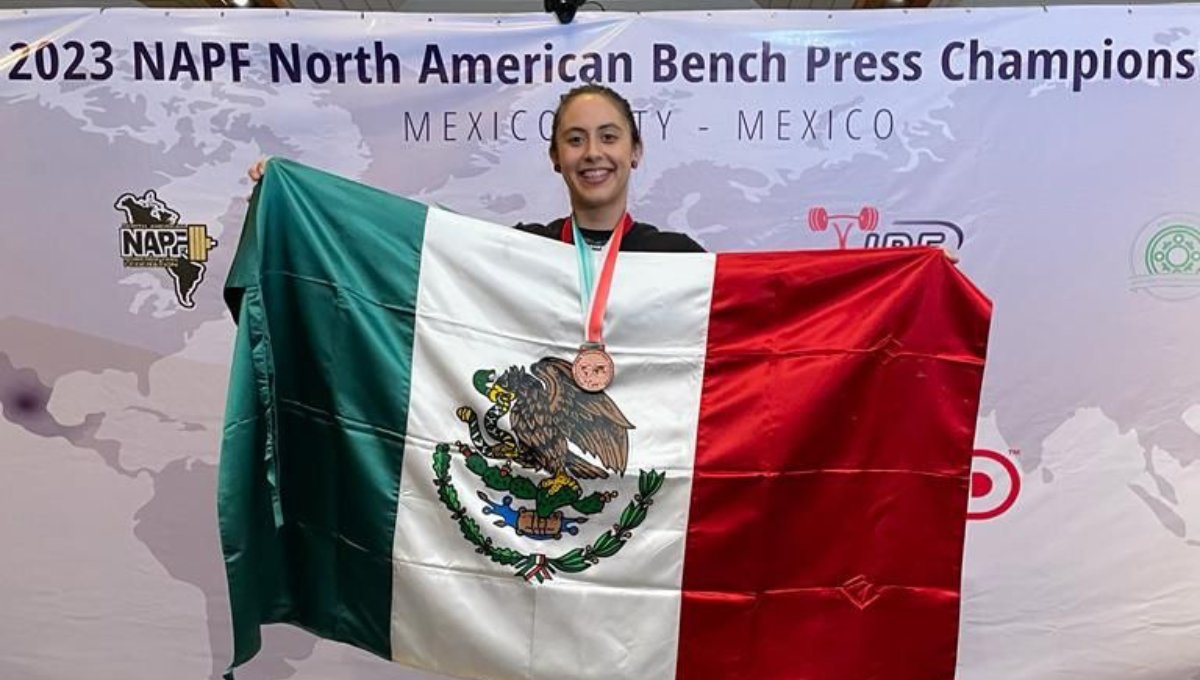 Atletas de Chetumal cosechan medallas para México en campeonato de powerlifting en la CDMX