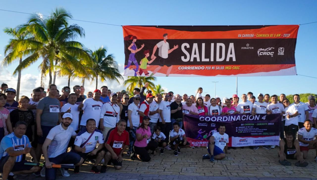 La carrera comenzó en punto de las 8 de la mañana este domingo