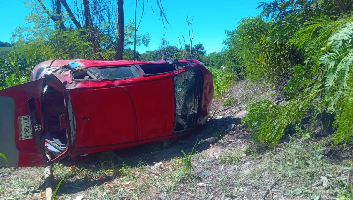 En el lugar del accidente no se registraron personas lesionadas