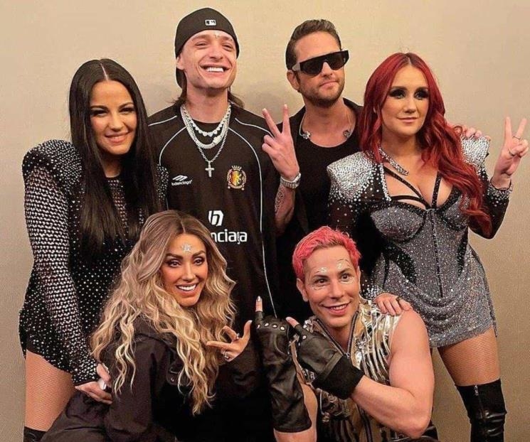 Peso Pluma y RBD comparten foto juntos ¿Se viene colaboración?