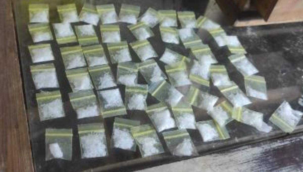 Se aseguraron drogas como marihuana y cocaína en Ciudad del Carmen