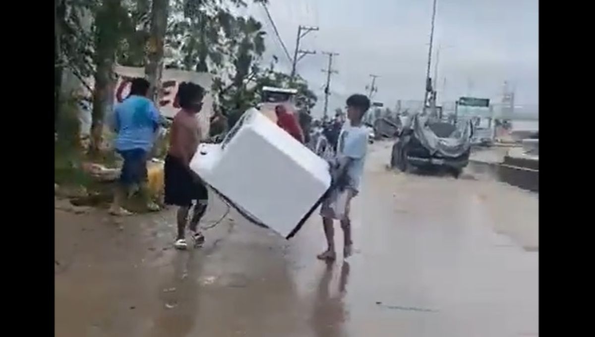 Miles de familias perdieron todos sus electrodomésticos por el Huracán Otis en Acapulco