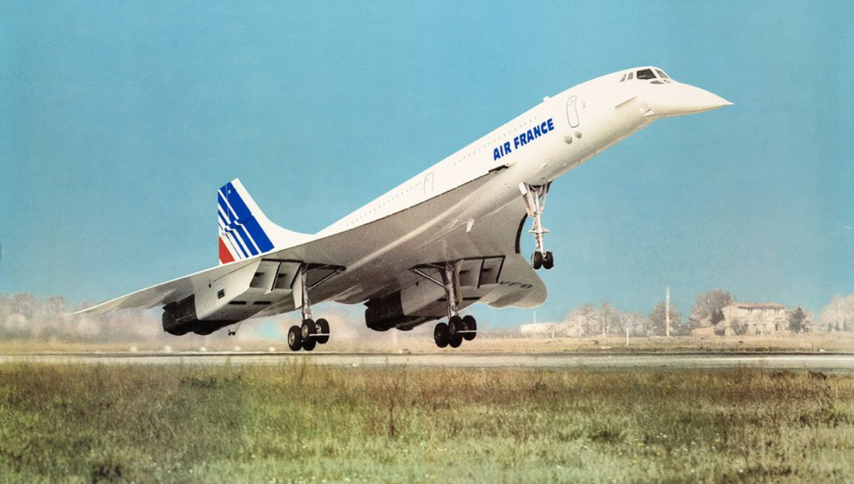 El avión "Concorde" estuvo en servicio entre 1976 y 2003