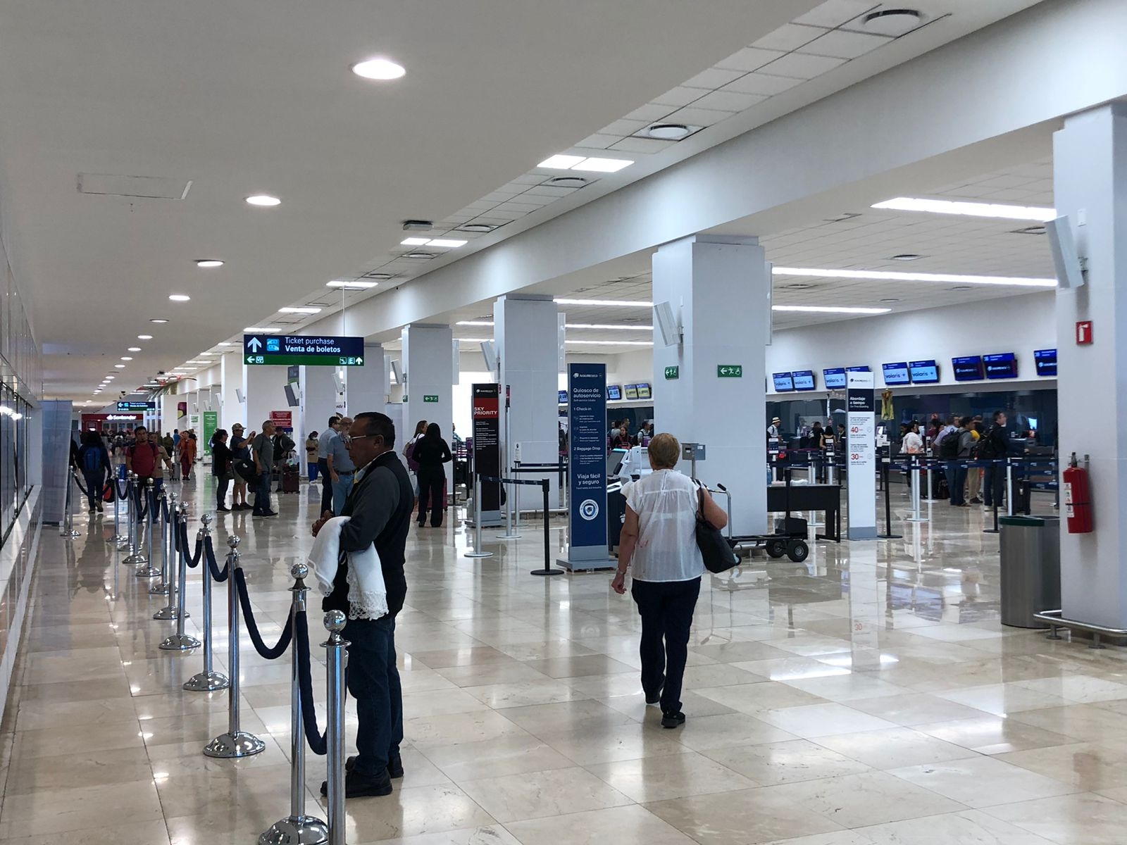 Los vuelos de mayor frecuencia son hacia la CDMX en el aeropuerto de Mérida