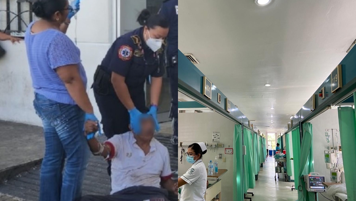 El hospital Juárez de Mérida señaló que el hombre salió del sitio por su propia decisión