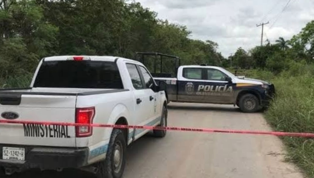 Hallan cadáver embolsado entre la maleza en Bacalar, Quintana Roo