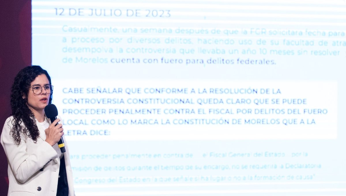 Luis María Alcalde, titular de la Secretaría de Gobernación, acusó los nexos del ex fiscal de Morelos, Uriel Carmona, en el Poder Judicial