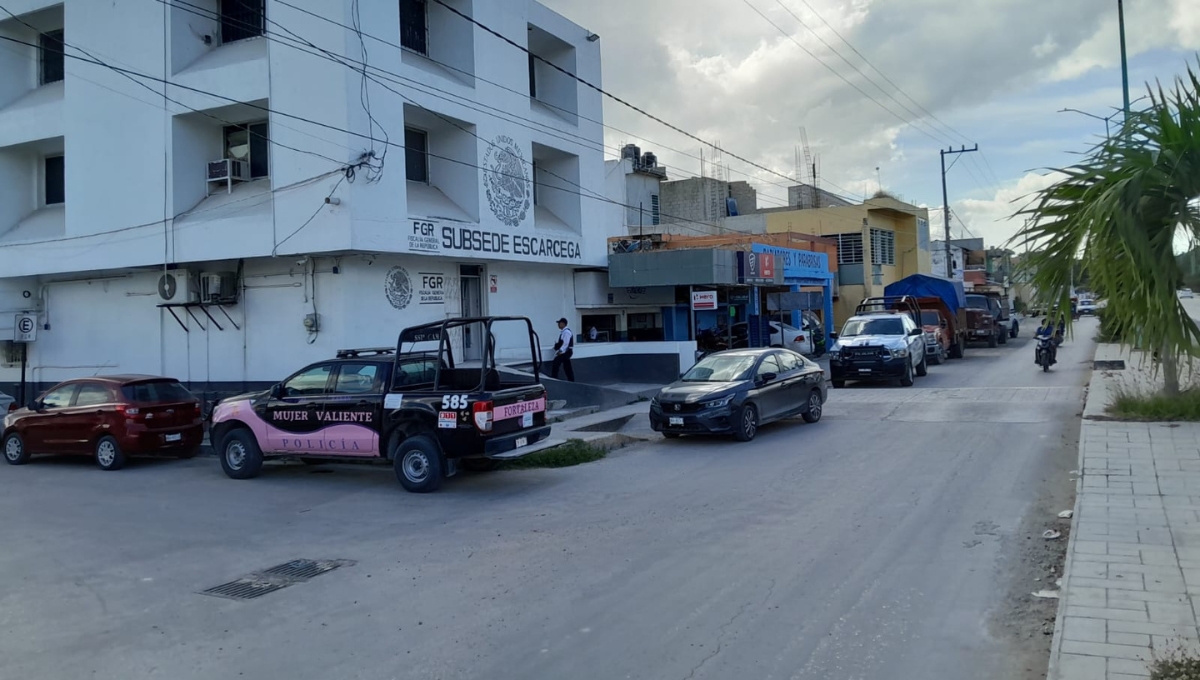 Los detenidos intentaron darse a la fuga al ver a los policías