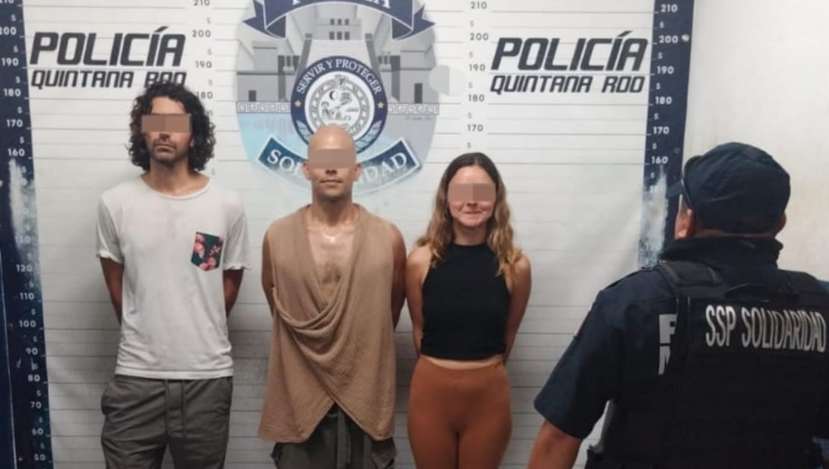 Tres personas de Estados Unidos, Coahuila y Monterrey permanecerán detenidos en Playa del Carmen